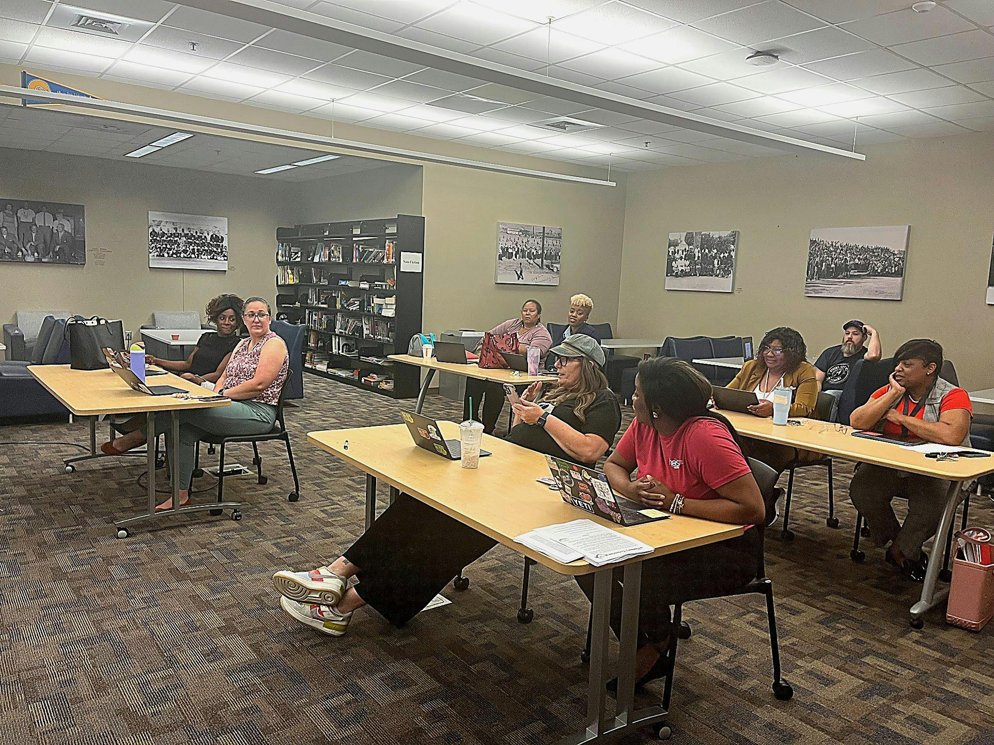 ACCA educators at a professional development session.