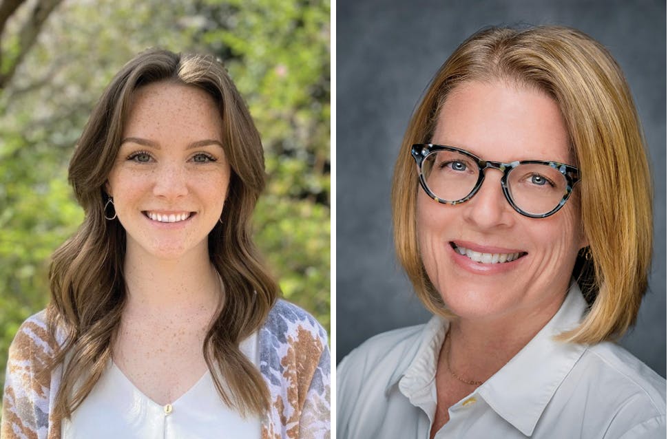 Headshot of CJ Predix and Michele Lease