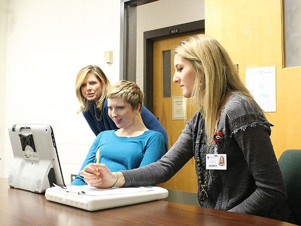 Laura Nichols, Robbi Van Schoick, and Lindsay Price